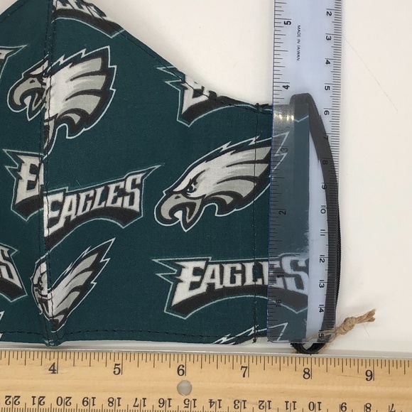 EAGLES Football 100% Cotton Face Mask~New! - Picture 12 of 13